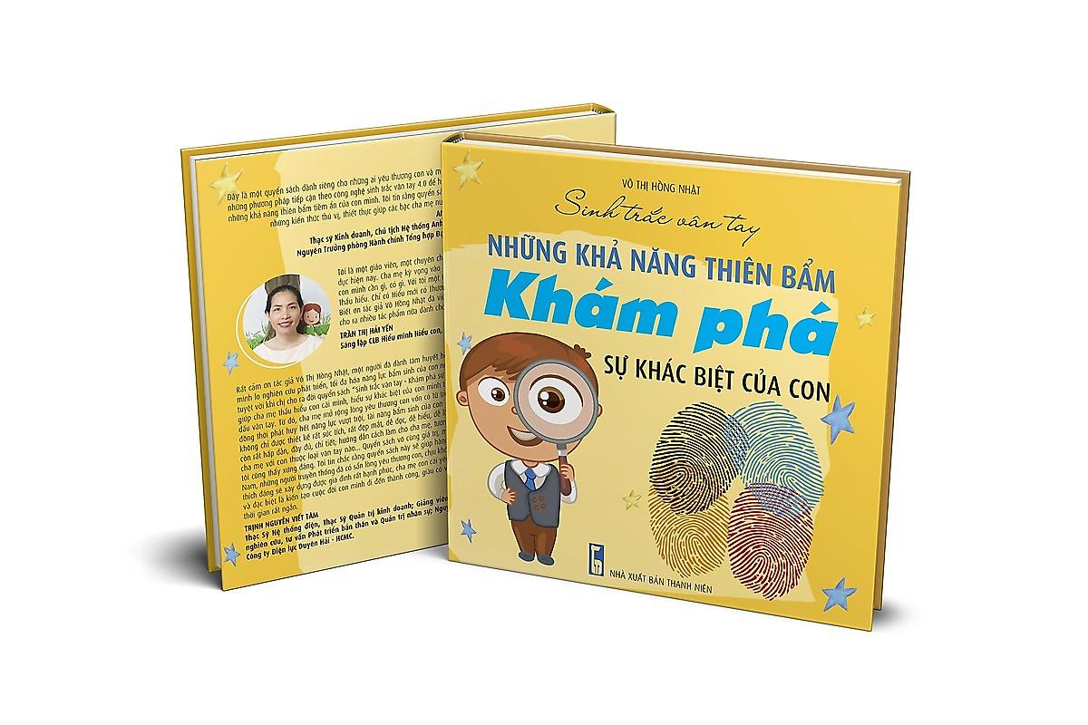 Sách sinh trắc vân tay - khám phá sự khác biệt của con